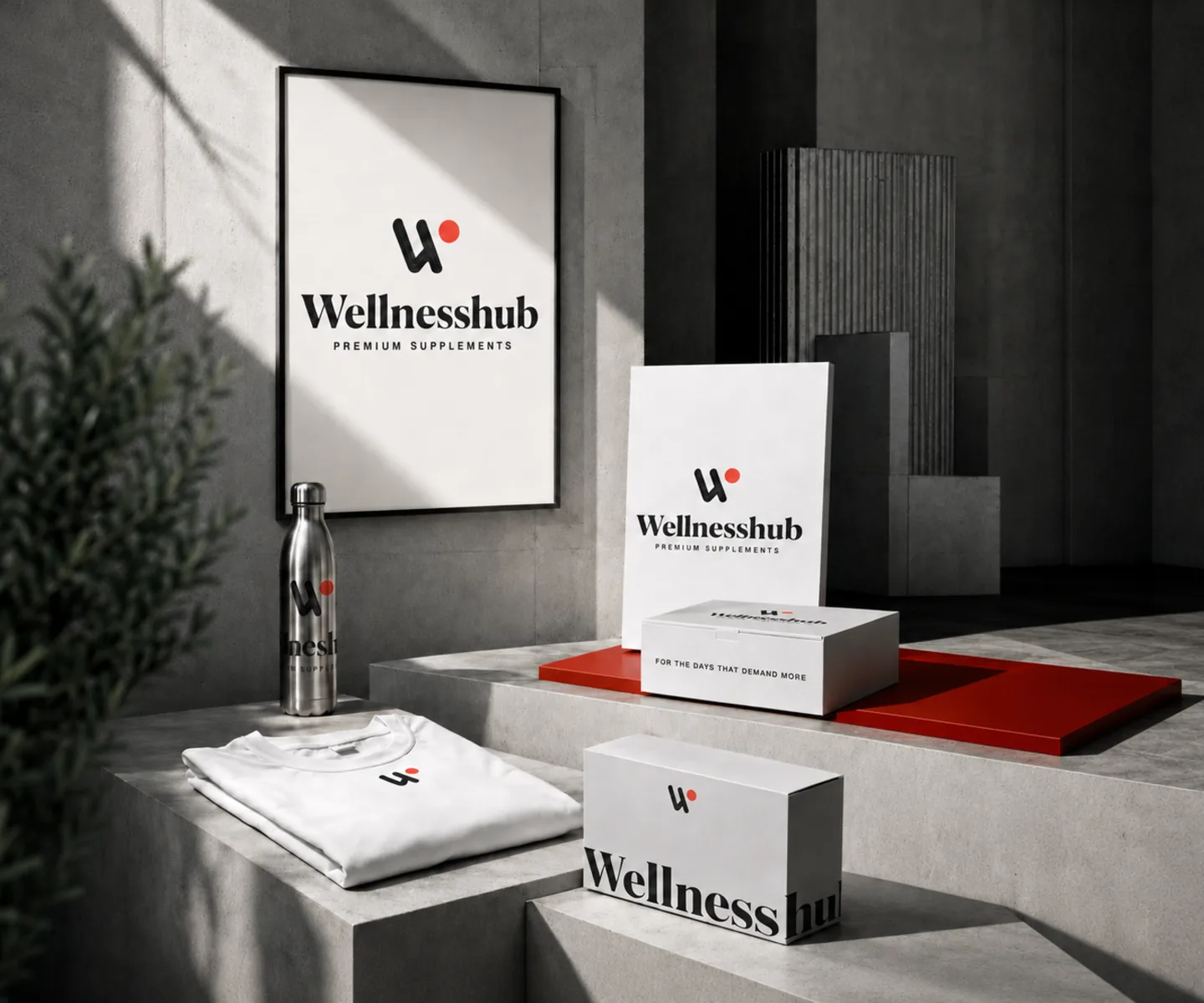 Wellness Hub brand system